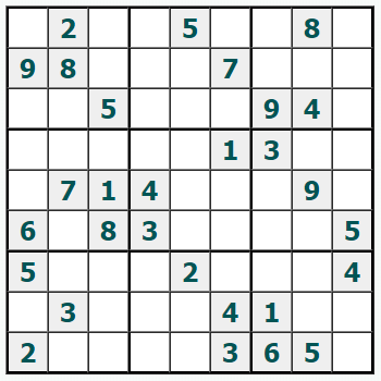 Cetak Sudoku #1009