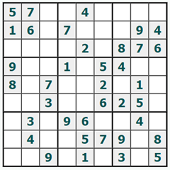 online Sudoku #1013