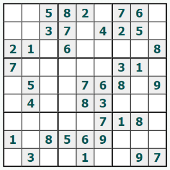Sudoku yazdırmak #1018
