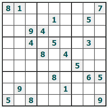 Sudoku yazdırmak #1025