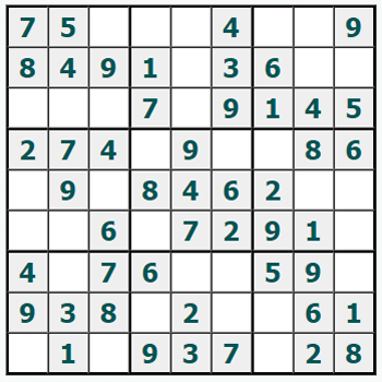 Sudoku yazdırmak #1037