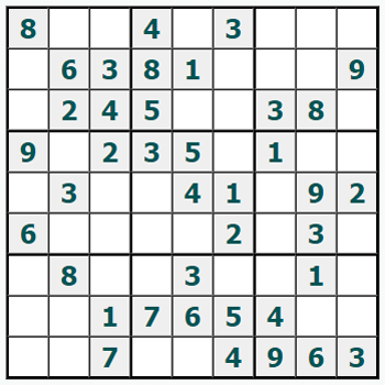 Cetak Sudoku #1043