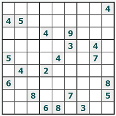 Sudoku trực tuyến #1045