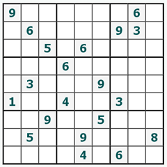 online Sudoku #105