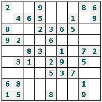 Εκτύπωση Sudoku #1063