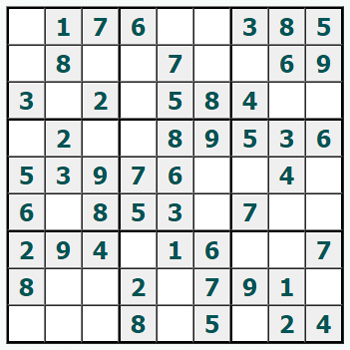 Sudoku yazdırmak #1067