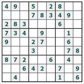 Broszura Sudoku #1073