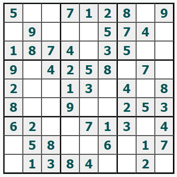 Cetak Sudoku #1077