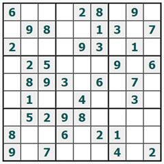 Sudoku trực tuyến #1083