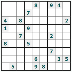 Sudoku trực tuyến #1085
