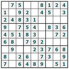 Sudoku Online #1086