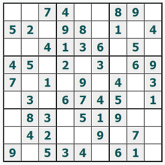 Sudoku Online #1087