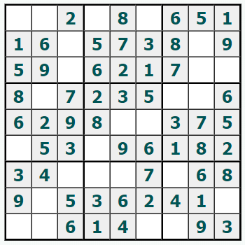 Cetak Sudoku #1096