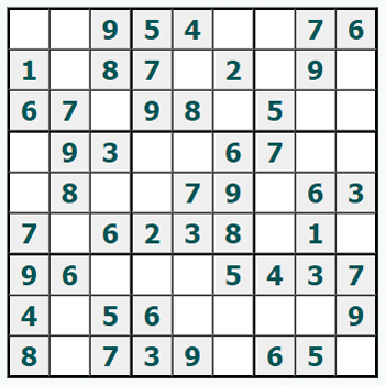 Cetak Sudoku #1097
