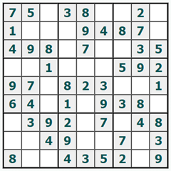 Sudoku Online #1107