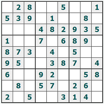 Cetak Sudoku #1127