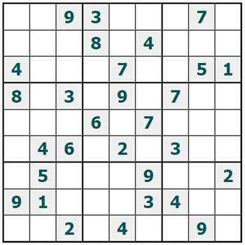 skriva ut Sudoku #1129