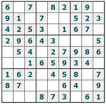Sudoku yazdırmak #1131