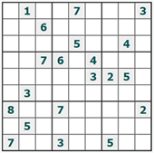 Ücretsiz online Sudoku #1140