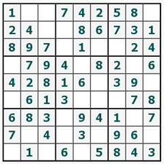 Sudoku trực tuyến #126