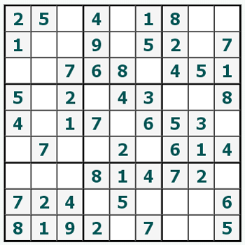 In Sudoku #127