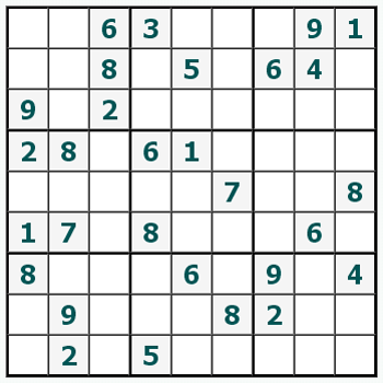 Cetak Sudoku #129