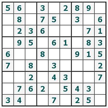 In Sudoku #157