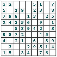 online Sudoku #161