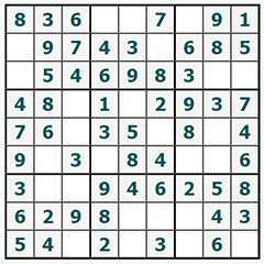 online Sudoku #216