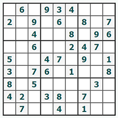 online Sudoku #218