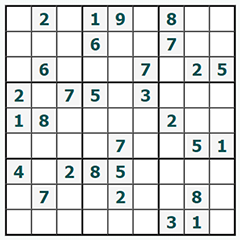 online Sudoku #219