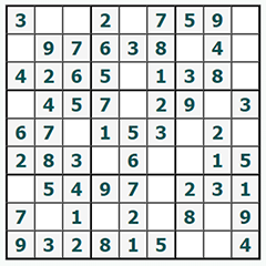 online Sudoku #231