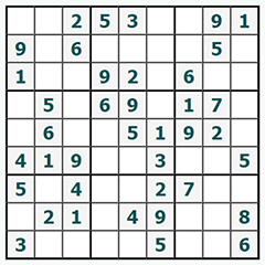 online Sudoku #238
