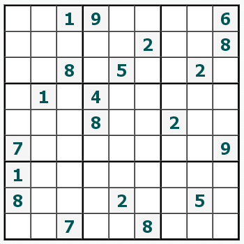 Cetak Sudoku #25
