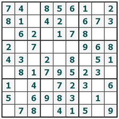 Sudoku trực tuyến #256