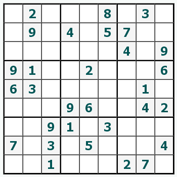Cetak Sudoku #284