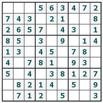Εκτύπωση Sudoku #286