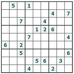 online Sudoku #295