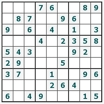 Cetak Sudoku #298