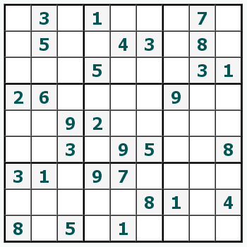 In Sudoku #299