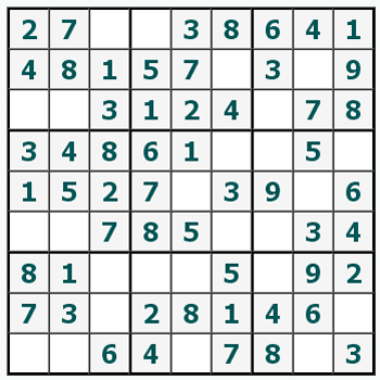 In Sudoku #301
