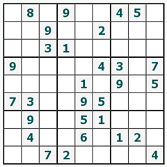 online Sudoku #309