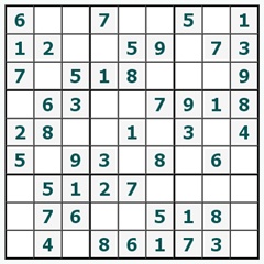 online Sudoku #322