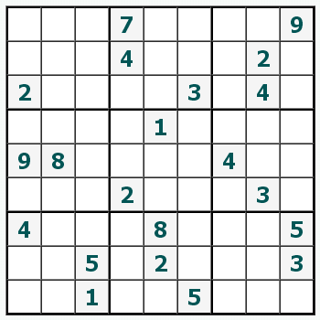 Cetak Sudoku #340