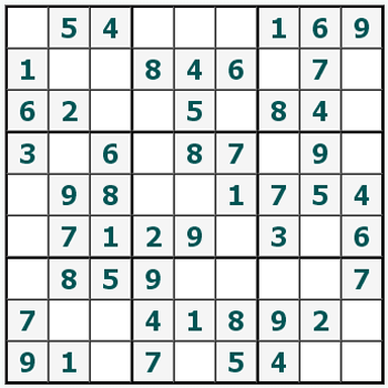 In Sudoku #347