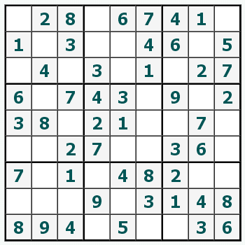 Print Sudoku #37