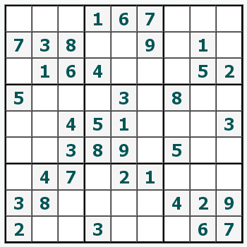 drucken Sudoku #38
