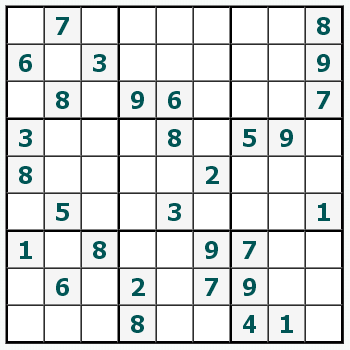In Sudoku #399