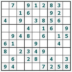 online Sudoku #422