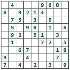 online Sudoku #423